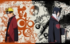 Naruto Sennin e Sasuke Akatsuki